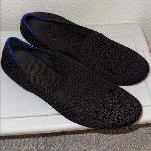 Rothy’s Women’s Black Knit/Honeycomb Loafers